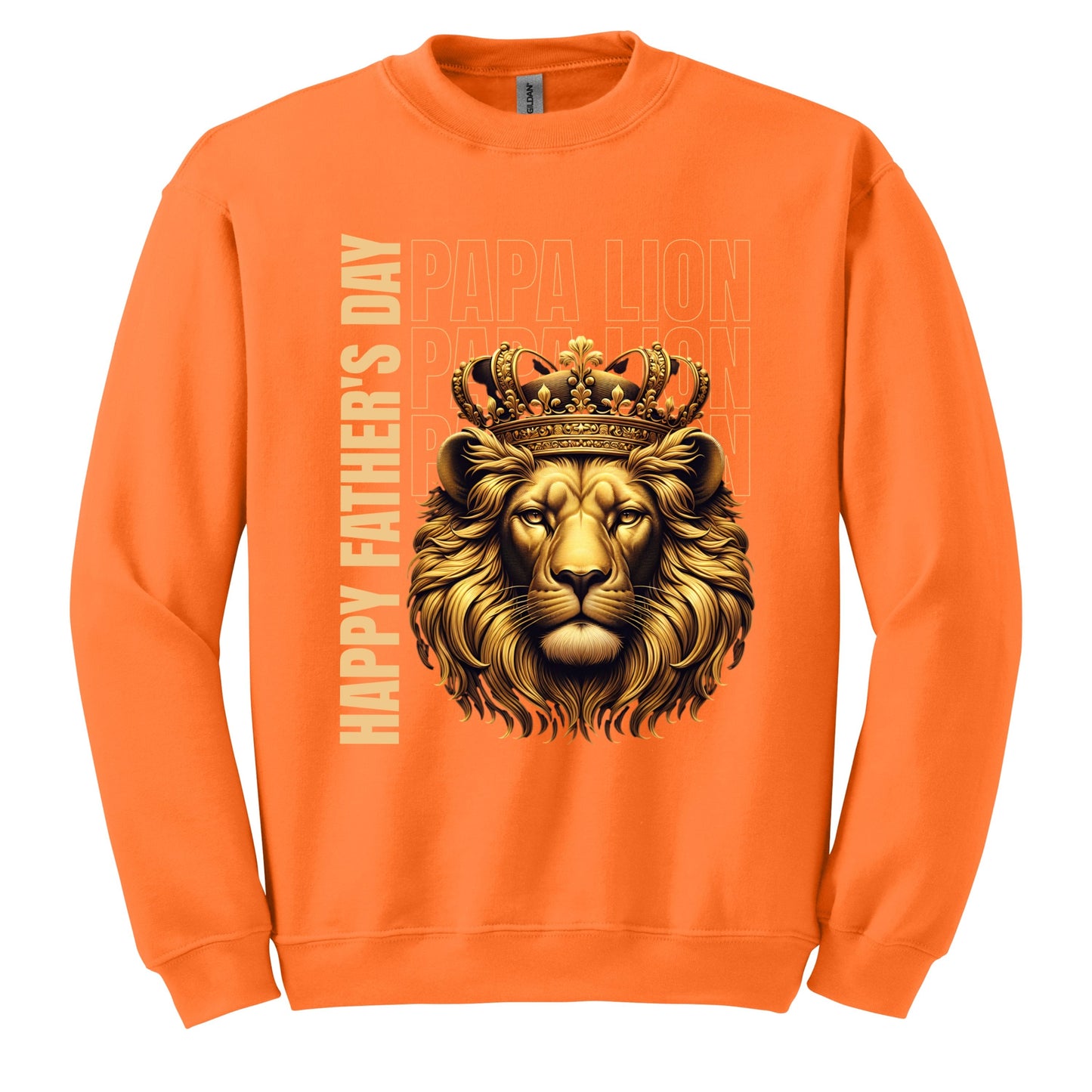 Happy Father's Day Papa Lion Graphic Sweatshirt Product