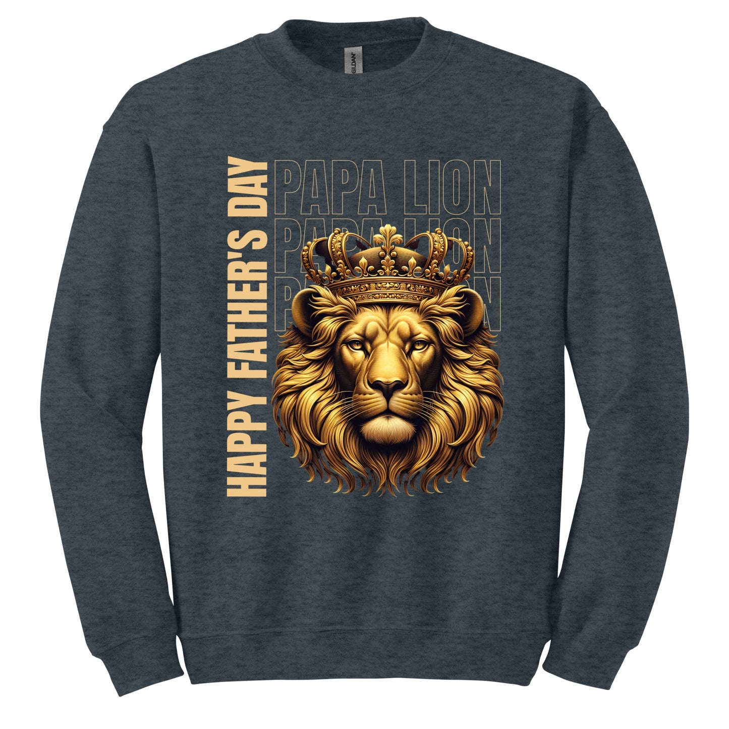Happy Father's Day Papa Lion Graphic Sweatshirt product