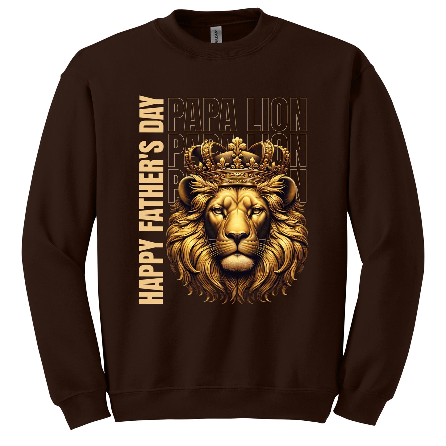 Happy Father's Day Papa Lion Graphic Sweatshirt product