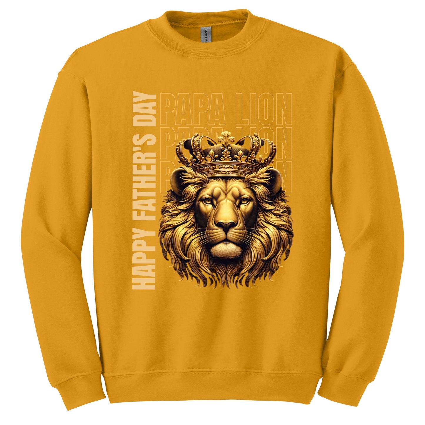 Happy Father's Day Papa Lion Graphic Sweatshirt product