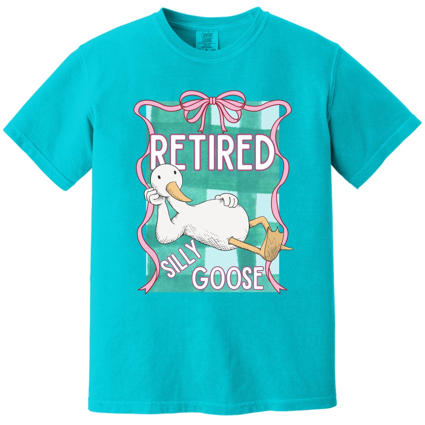 Retired Silly Goose Fun Humorous Graphic T-shirt product