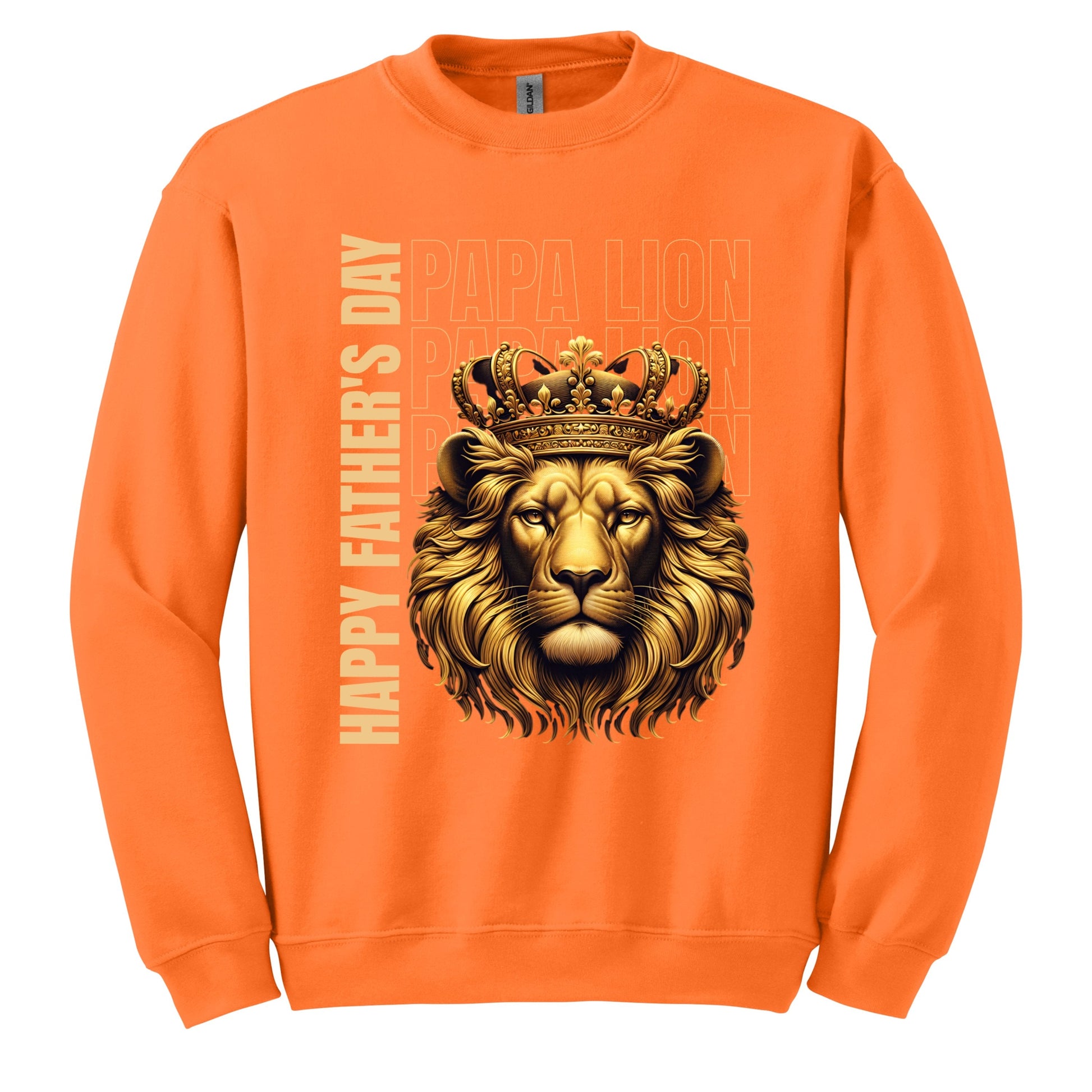 Happy Father's Day Papa Lion Graphic Sweatshirt Product