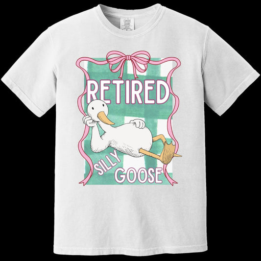 Retired Silly Goose Graphic Tee Fun Casual Shirt product