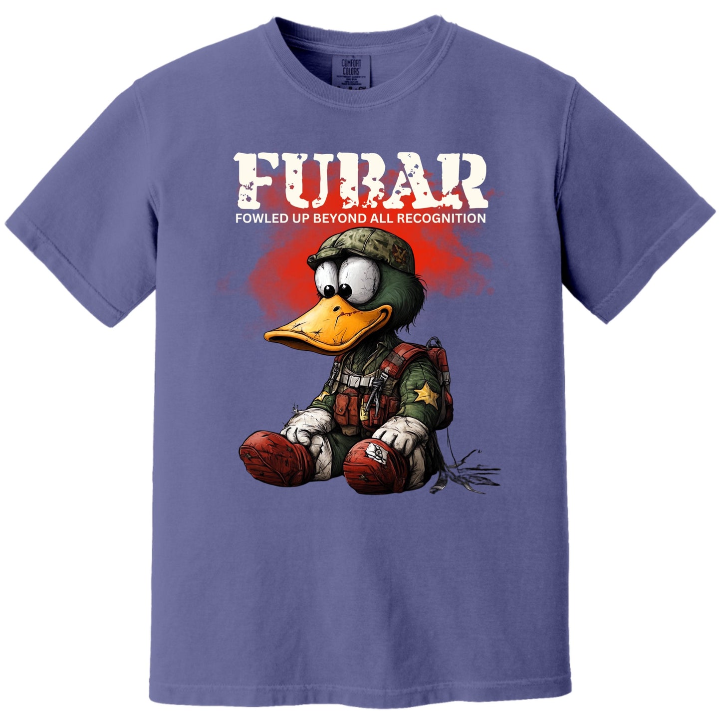 FUBAR Duck Graphic T-Shirt Novelty Print product