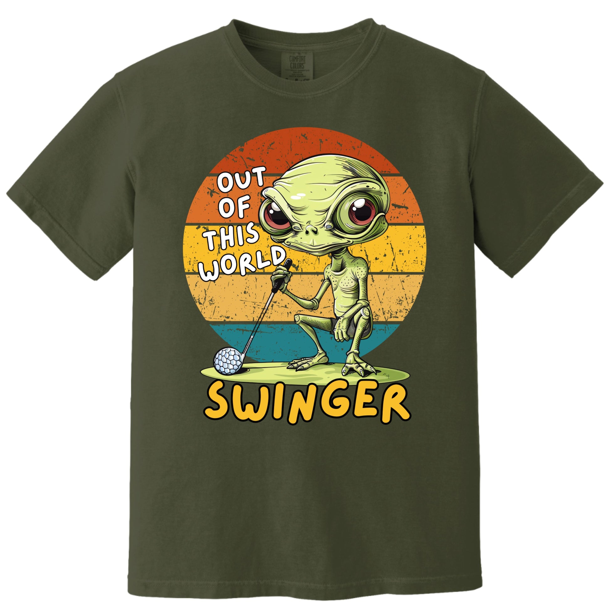 Out of This World Swinger Alien Graphic Tee product