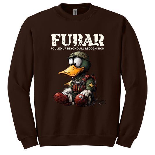 FUBAR Duck Cartoon Graphic Print Sweatshirt product type