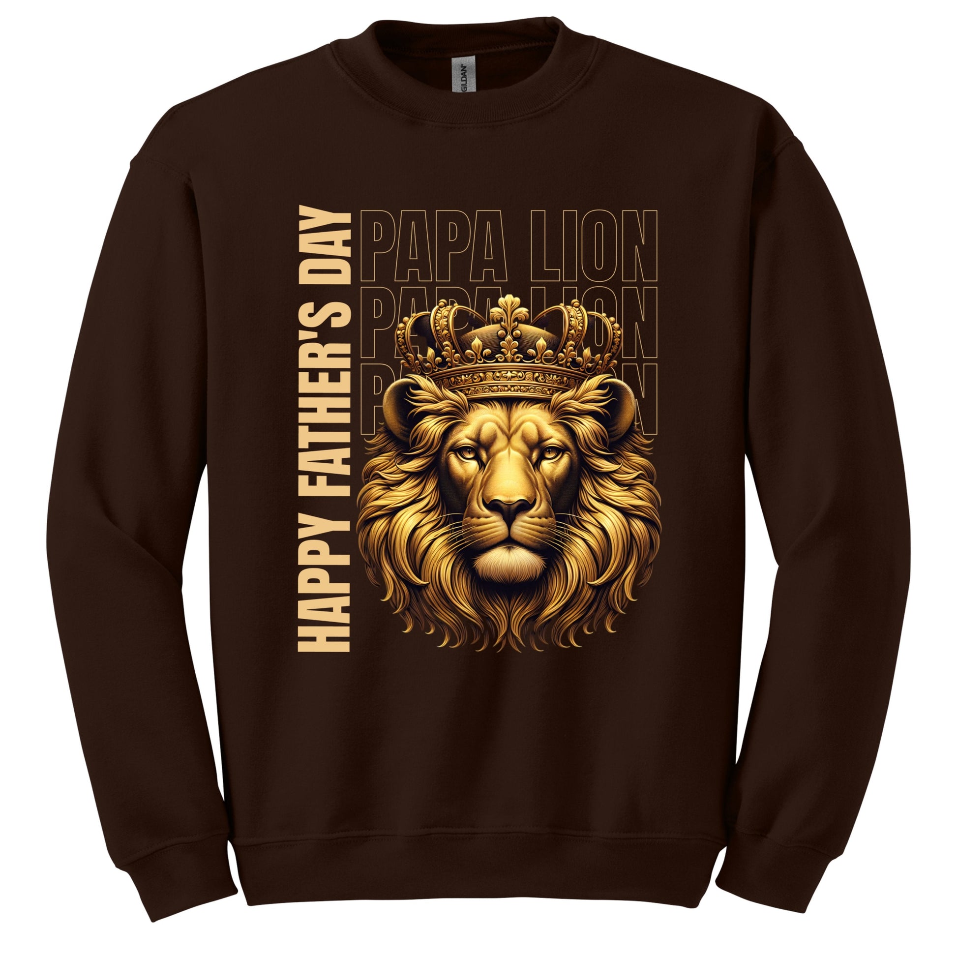 Happy Father's Day Papa Lion Graphic Sweatshirt product