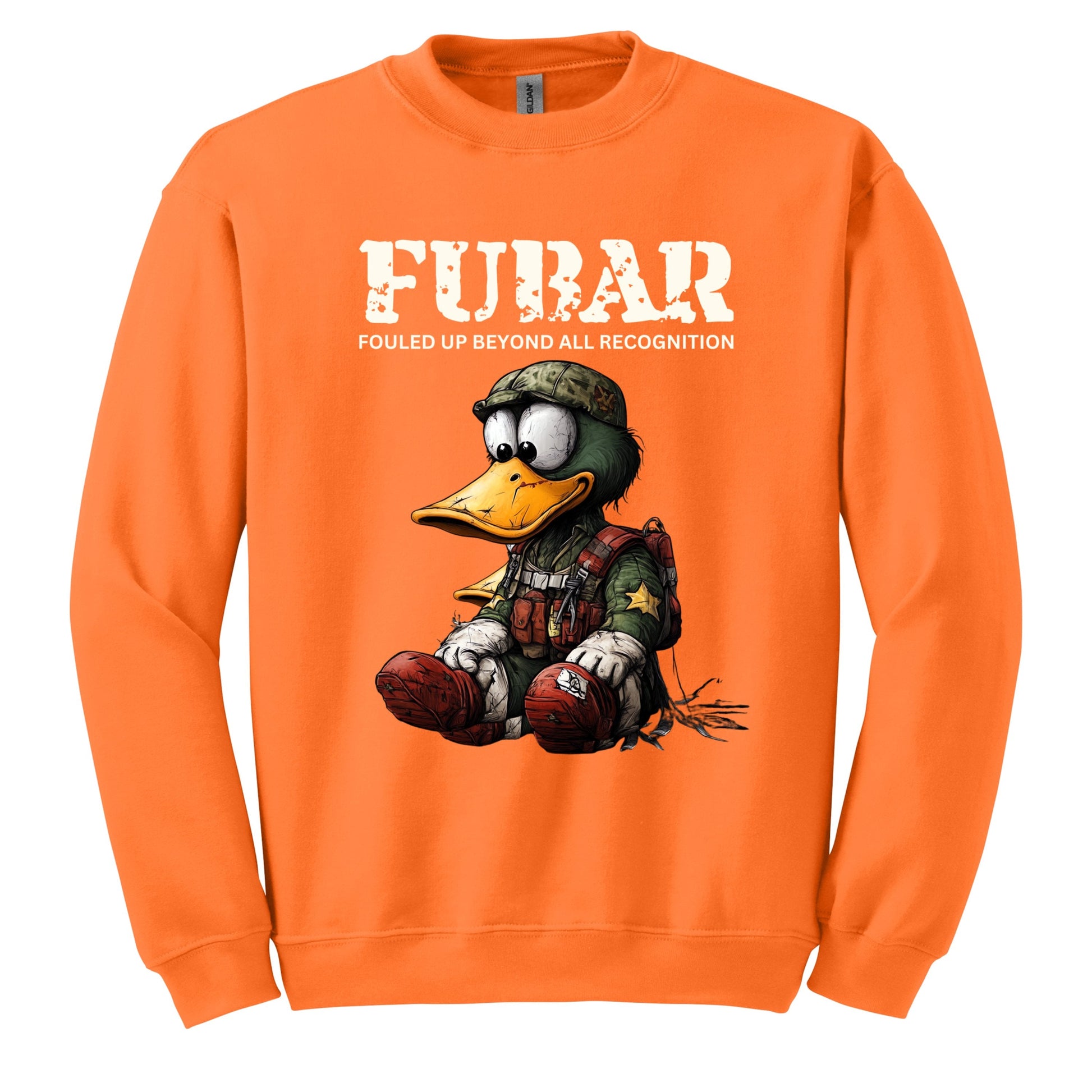 FUBAR Duck Soldier Graphic Sweatshirt product type