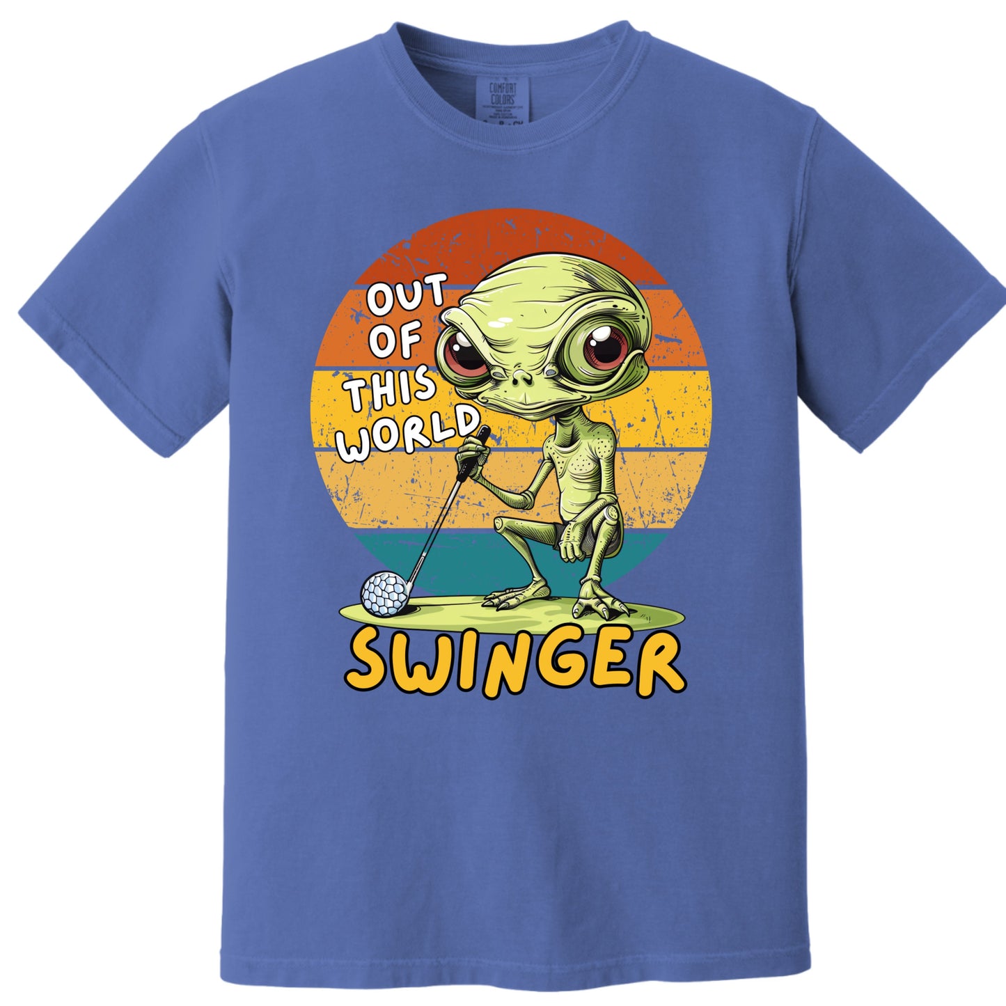 Out of This World Alien Golf Swinger Shirt product