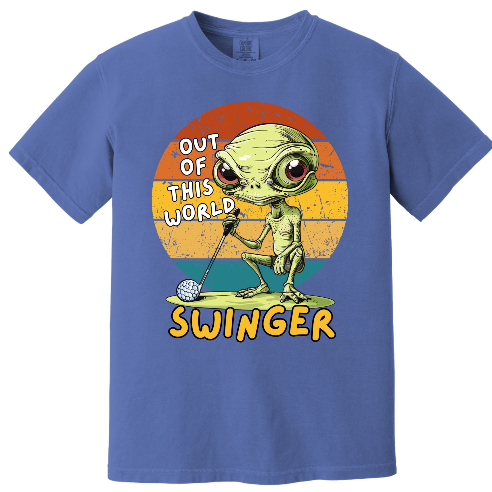 Out of This World Alien Golf Swinger Shirt product