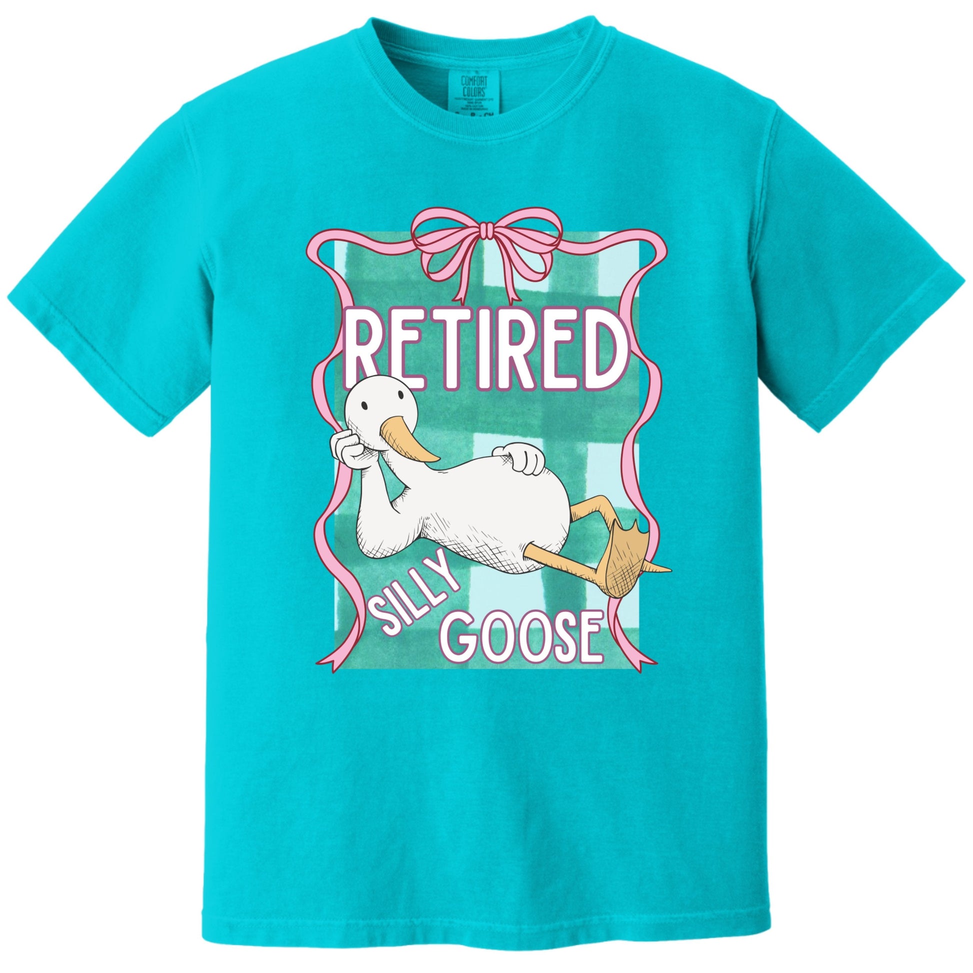 Retired Silly Goose Fun Humorous Graphic T-shirt product